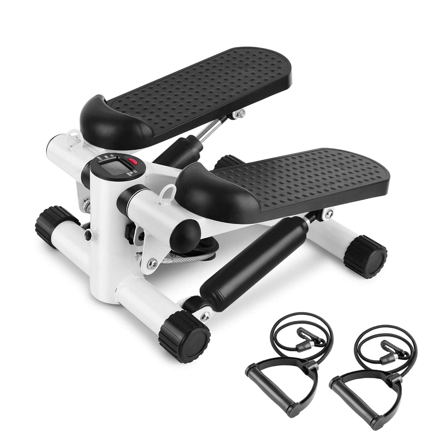 JoyFit Steel and ABS Mini Stepper for Cardio, Strength Training - Adjustable Step Exercise Machine