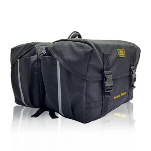 GR GOLDEN RIDERS | Mini Basic V2 | Double Side 48 L Motorcycle Saddle Bag for Bike