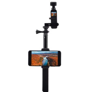 Generic Extendable Selfie Stick with Gimbal Holder Vehicles Accessories Part for DJI Osmo Pocket 3-Axis Stabilized Handheld Camera