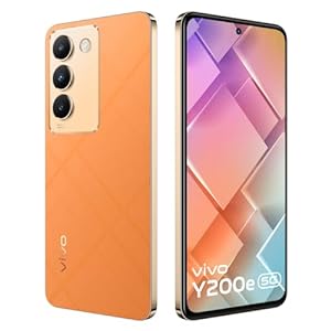 Vivo Y200e 5G (Saffron Delight, 8GB RAM, 128GB Storage)