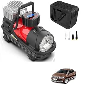 Tire Inflator for Cars, Bikes, SUVs, Swimming Pool Vehicles Accessories, Inflatable Kayaks - Plugs Into 12V Cigarette Lighter Socket