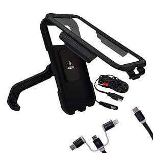 BOBO BM11M Mirror Mount Fully Waterproof Bike/Motorcycle/Scooter Mobile Phone Holder Mount