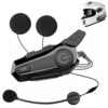 Motorcycle Helmet Bluetooth Headset E1 Bluetooth Headset with Mic On-Ear Helme