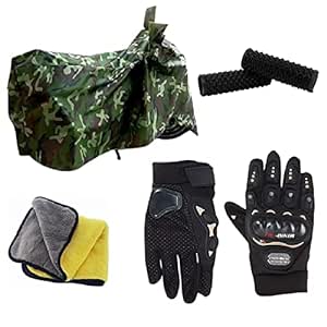 Aksmit Bike Vehicles Accessories Combo kit 4 in 1