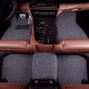Motella Crafts Universal Car Foot Mat - 3 Pcs Pvc Cushion Noodle Car Mats