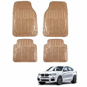Miwings Heavy Duty Anti-Slip Soft Premium Rubber All Weather Protection Easy Trim Fit Car Floor/Foot Mat