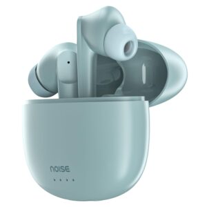 Noise Buds VS104 Truly Wireless Earbuds with 45H of Playtime, Quad Mic with ENC, Instacharge(10 Min=200 Min), 13Mm Driver, Low Latency, BT V5.2 (Mint Green)