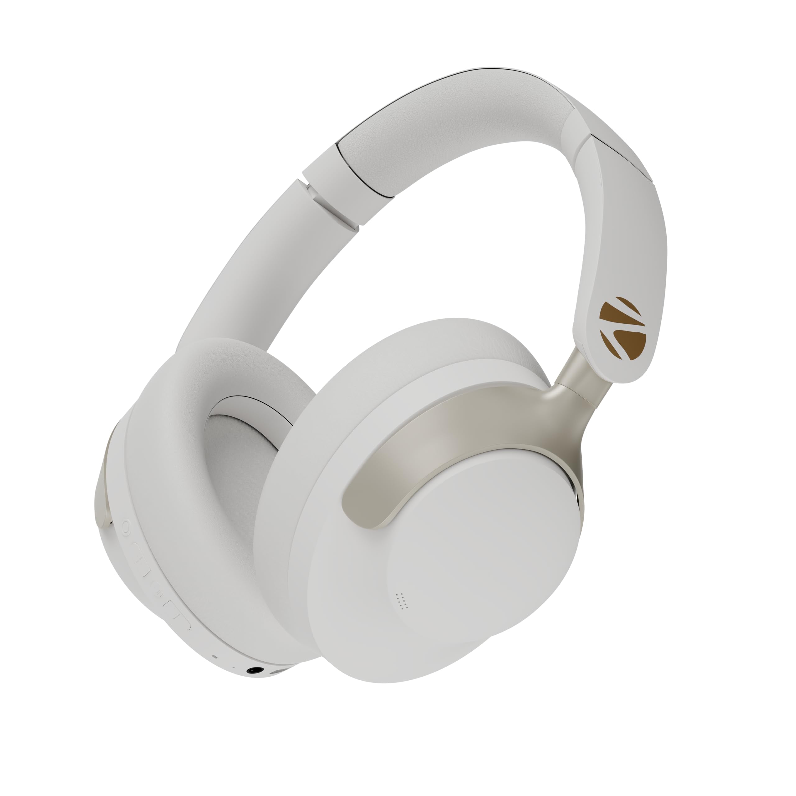 Silencio 111,Over Ear Wireless Headphone,Hybrid ANC (50dB),55*Hrs Backup,Transparency Mode,40mm Titanium Drivers,3 EQ Modes,ENC,Gaming Mode,Dual Pairing,Rapid Charge,Bluetooth v5.4 (White)