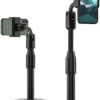 Sounce Phone Tabletop Stand Height Angle Adjustable Stand, Phone Holder for Desk Compatible with OnePlus Redmi Samsung Mi Oppo Vivo iPhone12 Mini 11 Pro Xs Xr X 8 7 Plus, All Smartphones (Black)