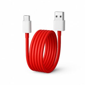 MYVN 80W Fast Charging Cable for OnePlus | USB-A to Type-C | WARP/Dash Compatible | Compatible with OnePlus 13/13R/13S/12R/11R/10R/10T/10/10 Pro/9/9 Pro/8T/8/8 Pro/7 Pro/7T/7T Pro/Nord/CE 3 Lite |1M