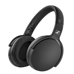 Sennheiser HD 350BT Wireless Headphones, German Design, Upto 30H Battery, Comfortable & Lightweight Over Ear Design, Built-in Mic for Clear Calls, Fast Charging, 2Y Warranty, Black