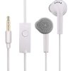 D2Q Original-Galaxy Wired In Ear Earphones For All Samsung Smartphones With Mic | Pure Bass Sound | One Button Multi-Functional Remote | Comfort Fit | 6 Months Warranty (White)