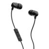 Skullcandy Jib in-Ear Wired Earbuds with Mic, 3.5mm Jack, Supreme Sound, Noise Isolation, Detachable Cable, Works with Phones, Laptops & PCs (Black)