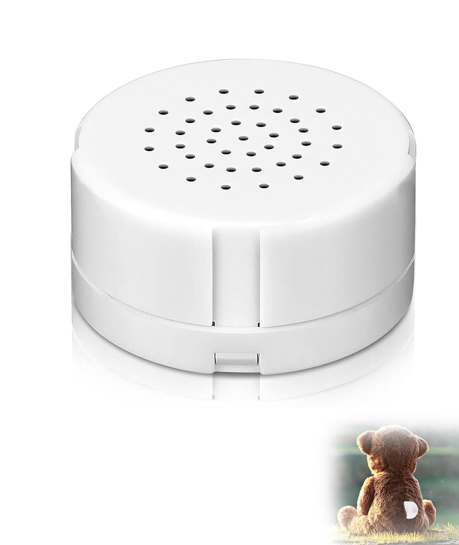 Recording Device for Plush Toys, Mini Squeeze-Activated Sound Recorder Device with Audio Capture, Recorder Mic Support, Ideal for DIY Crafts, Dolls, & Custom Gifts